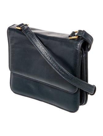 Neiman Marcus Leather Shoulder Bag