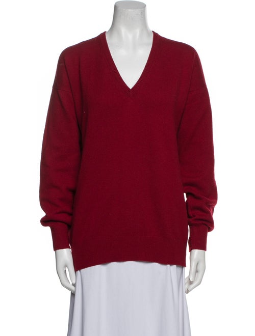 Neiman Marcus Cashmere V-Neck Sweater