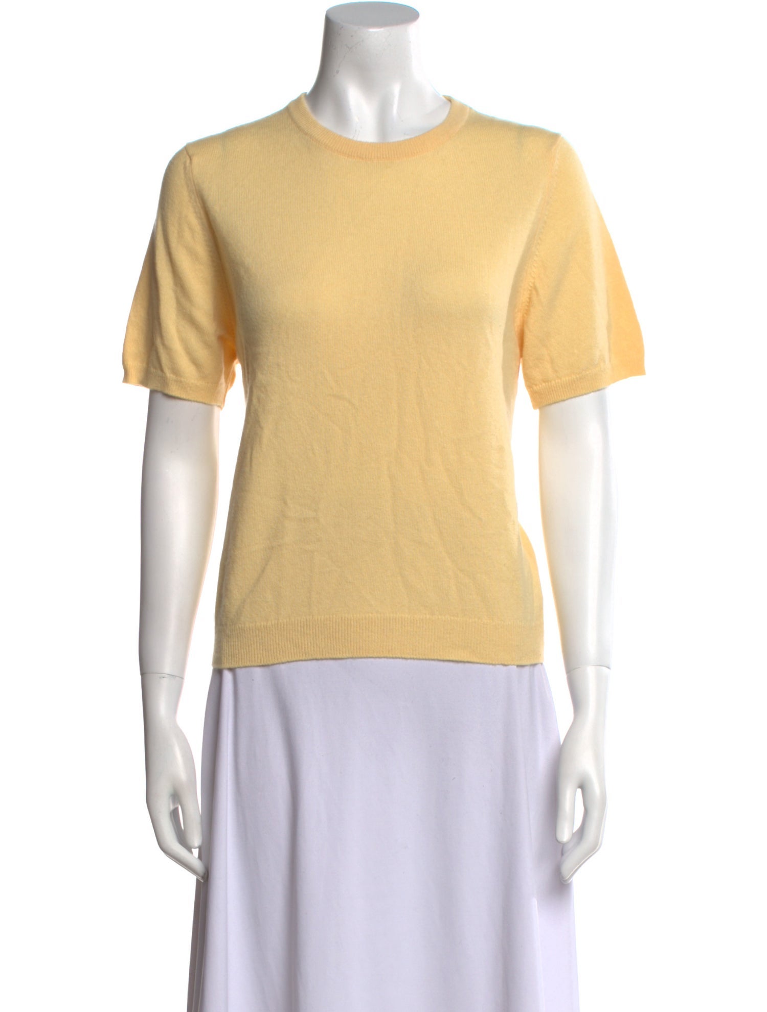 Neiman Marcus Cashmere Crew Neck Sweater