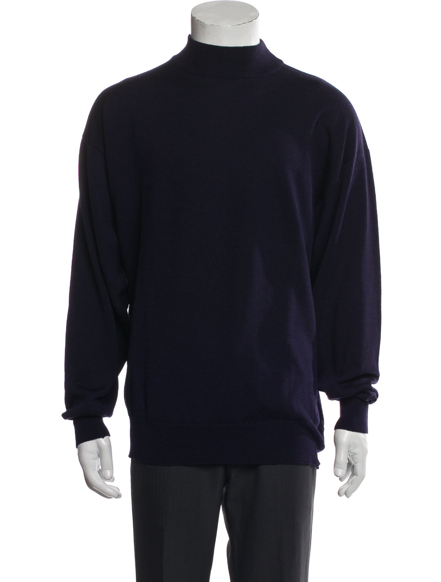 Neiman Marcus Merino Wool Turtleneck Pullover