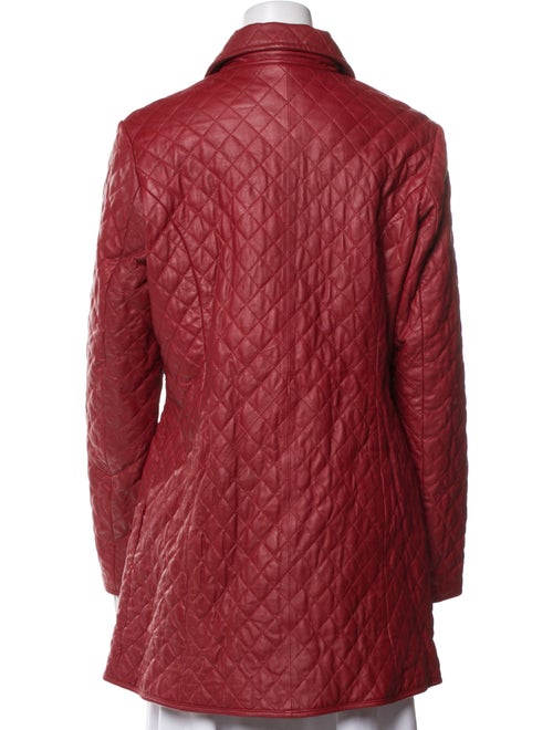 Neiman Marcus Leather Coat