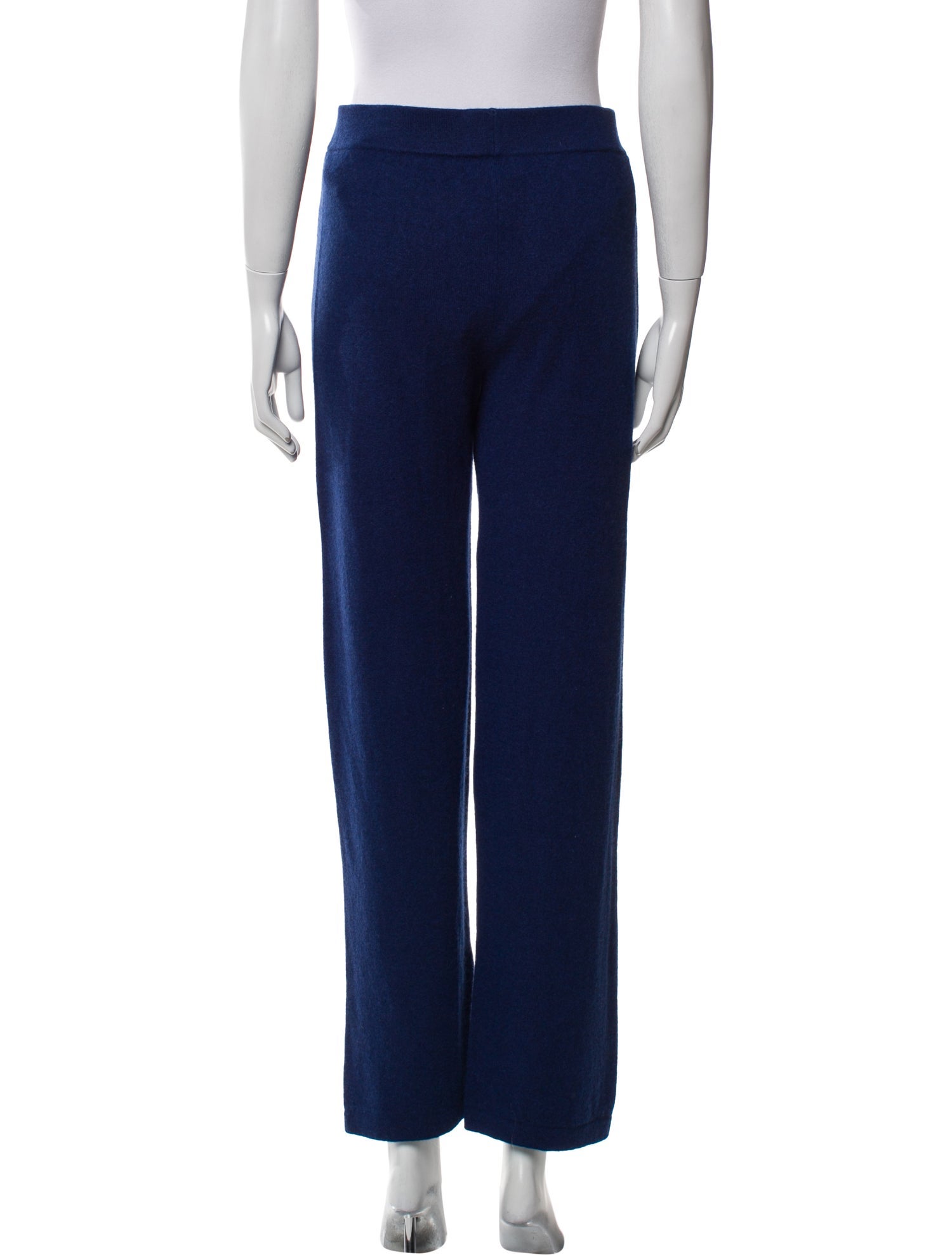 Neiman Marcus Cashmere Ruffle Embellishment Sweatpants
