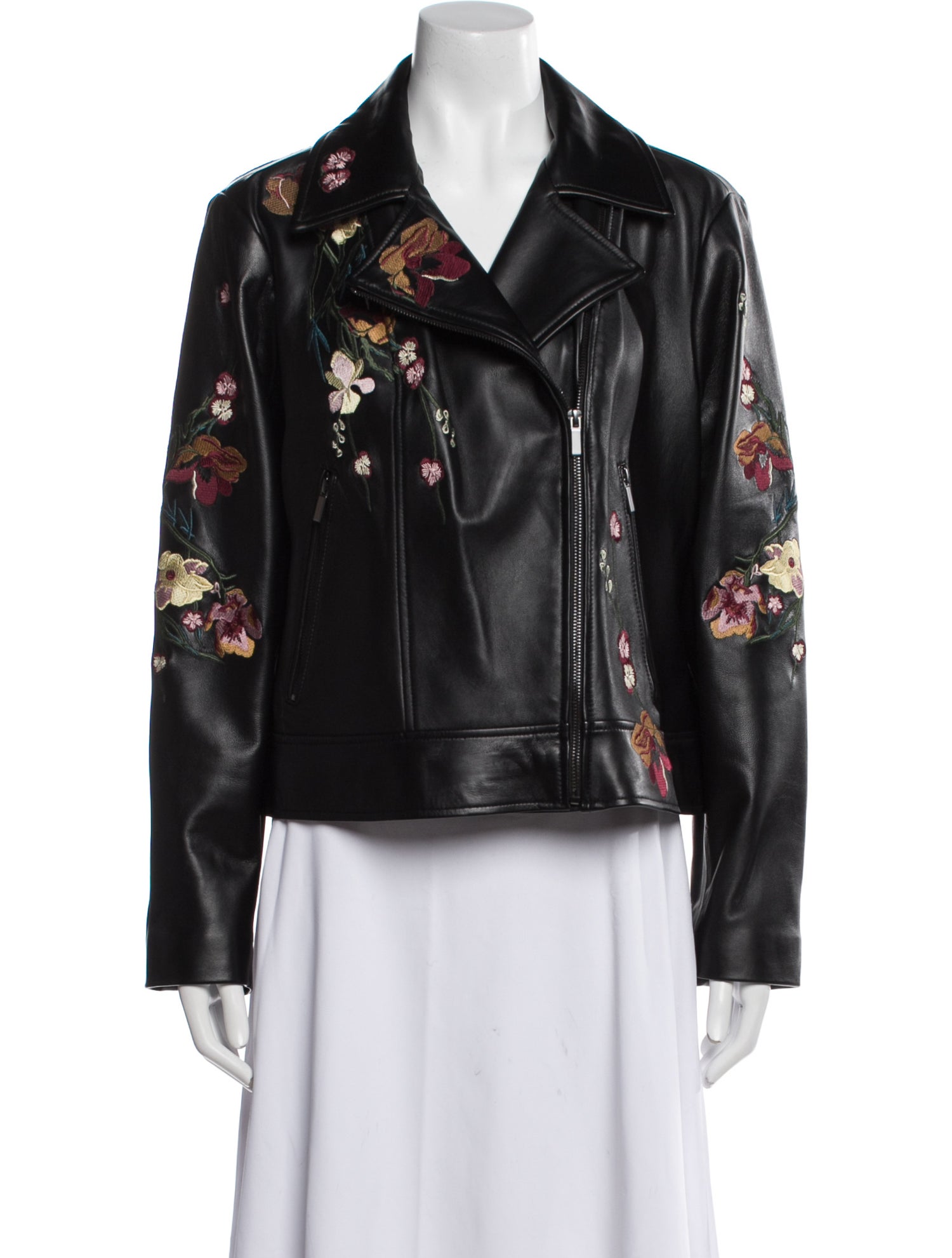 Neiman Marcus Leather Biker Jacket