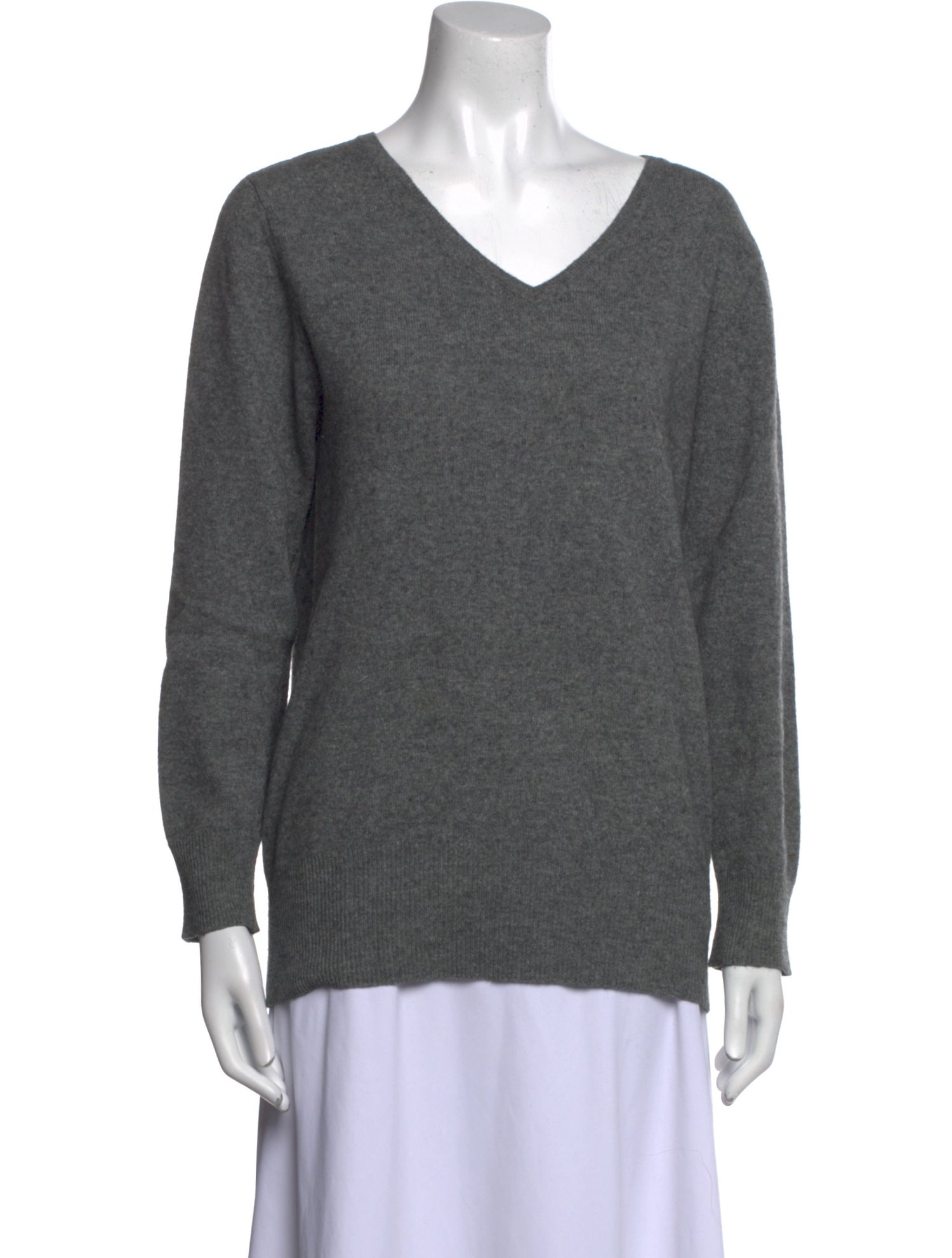 Neiman Marcus Cashmere V-Neck Sweater