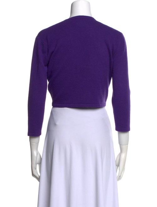 Neiman Marcus Cashmere Open Front Sweater