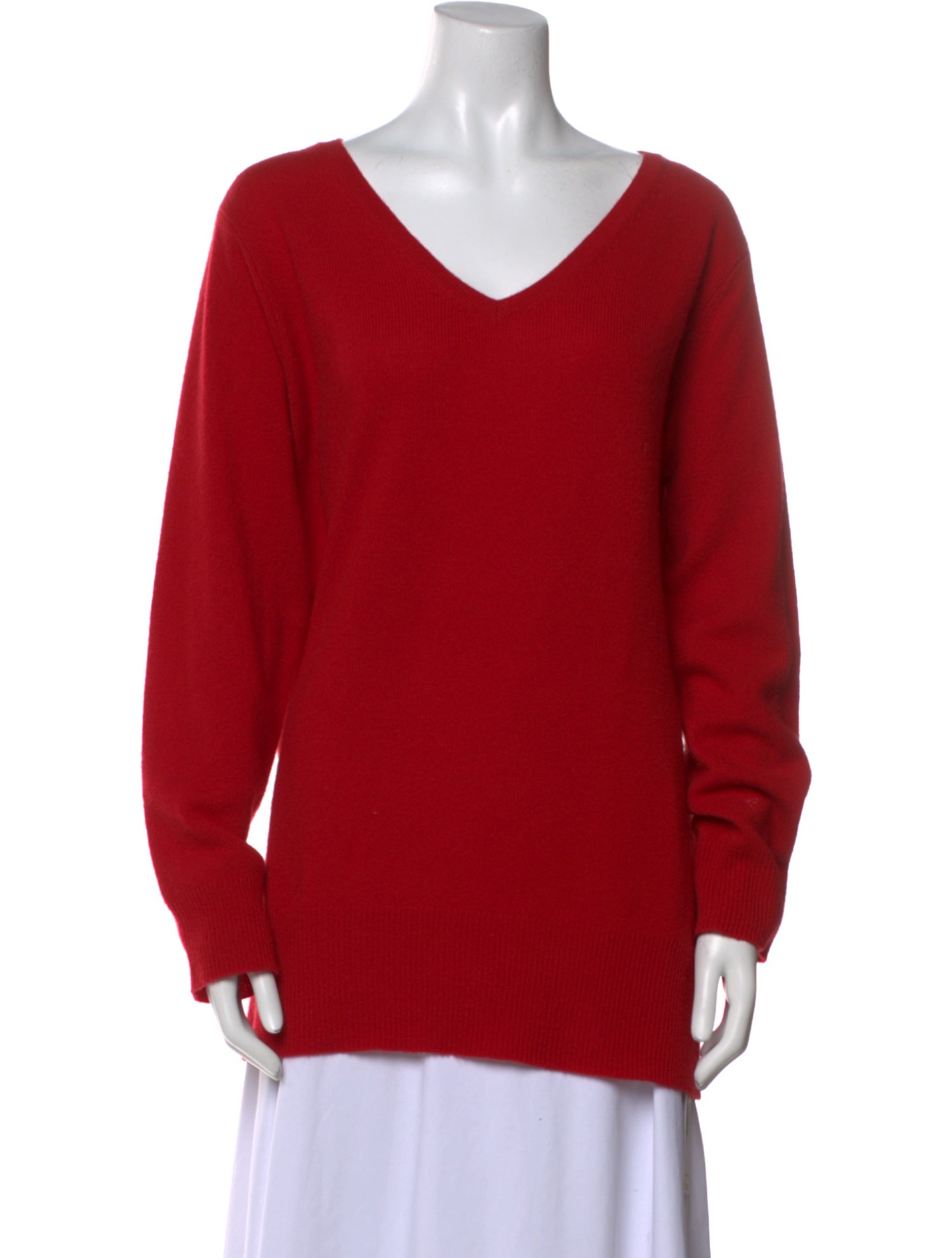 Neiman Marcus Cashmere V-Neck Sweater