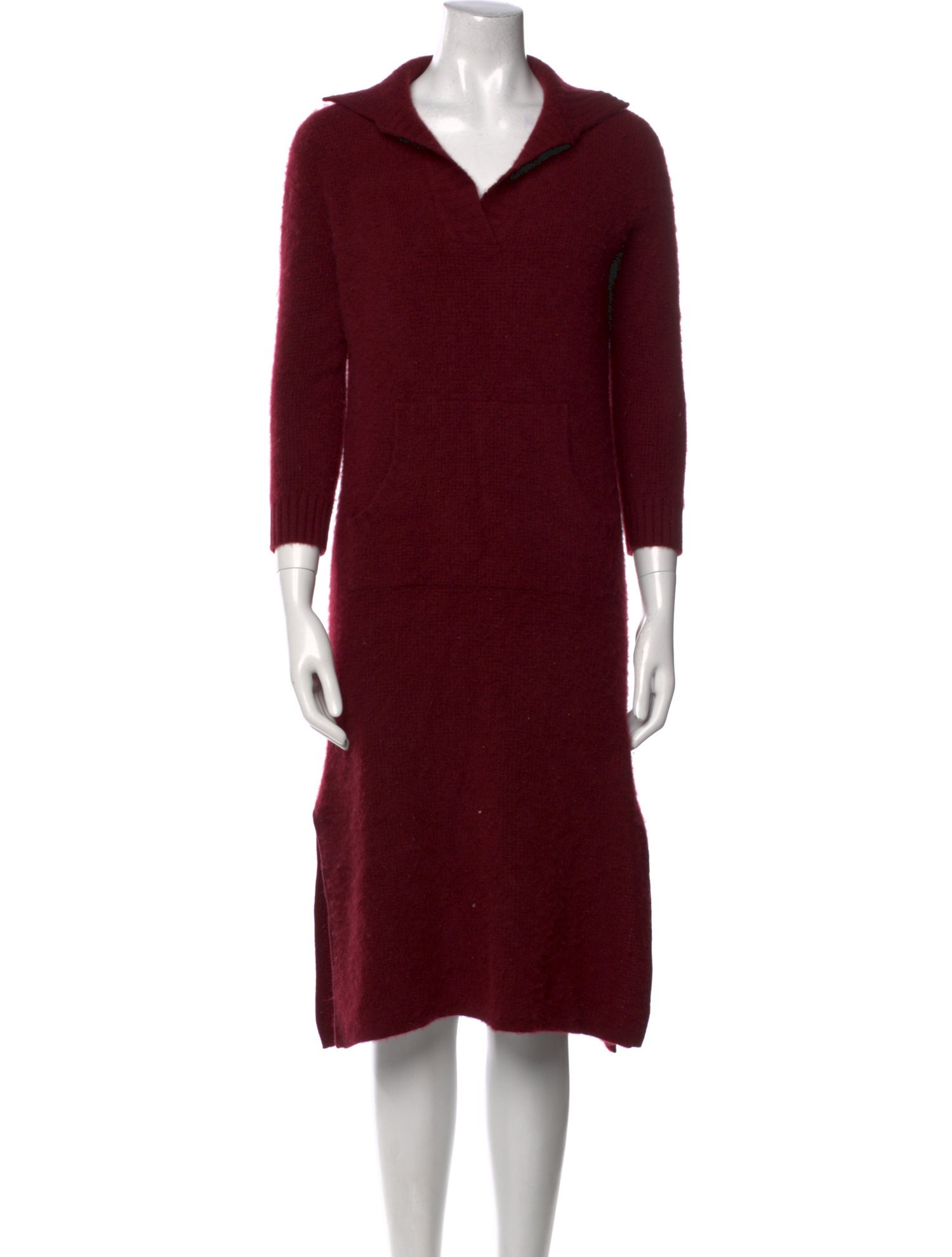 Neiman Marcus Cashmere Midi Length Dress