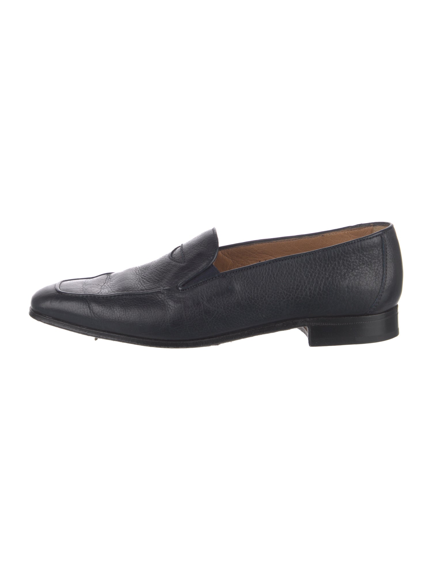 Neiman Marcus Leather Loafers