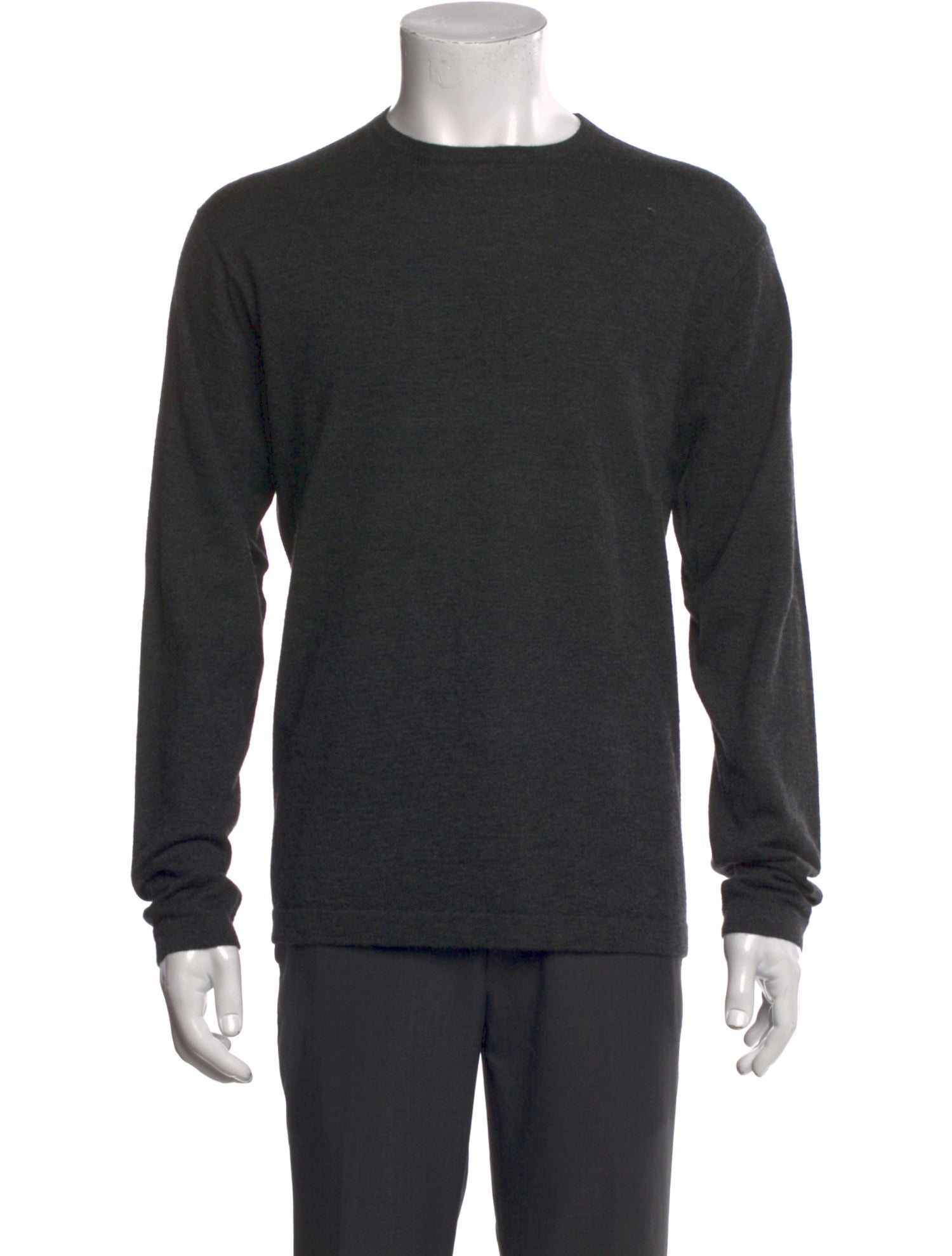 Neiman Marcus Cashmere Crew Neck Pullover