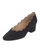Neiman Marcus Suede Pumps