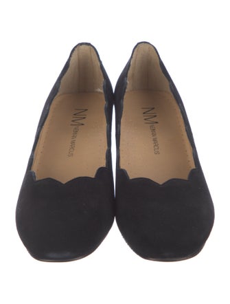 Neiman Marcus Suede Pumps