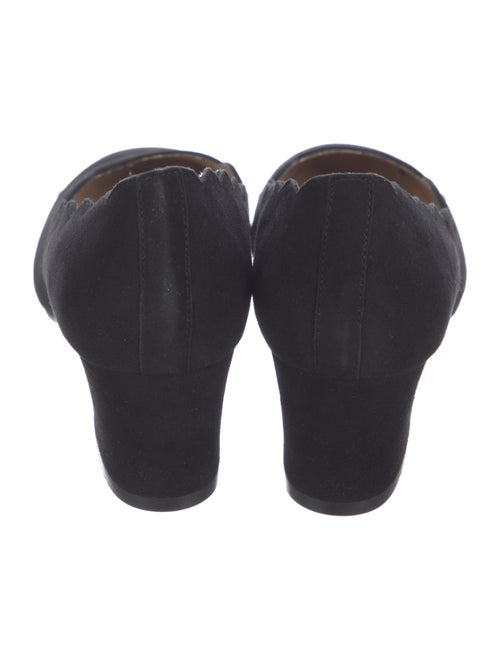 Neiman Marcus Suede Pumps