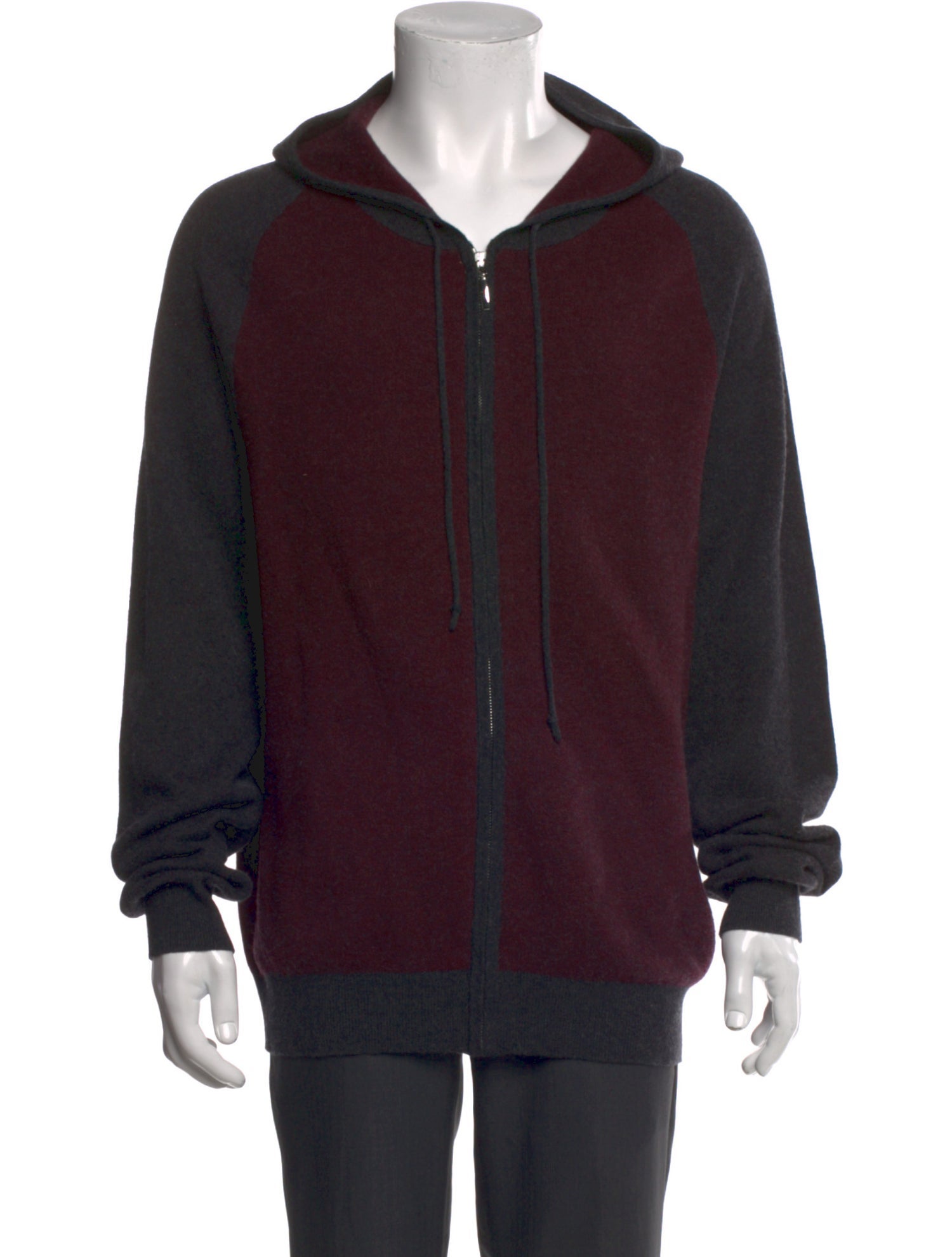 Neiman Marcus Colorblock Pattern V-Neck Cardigan