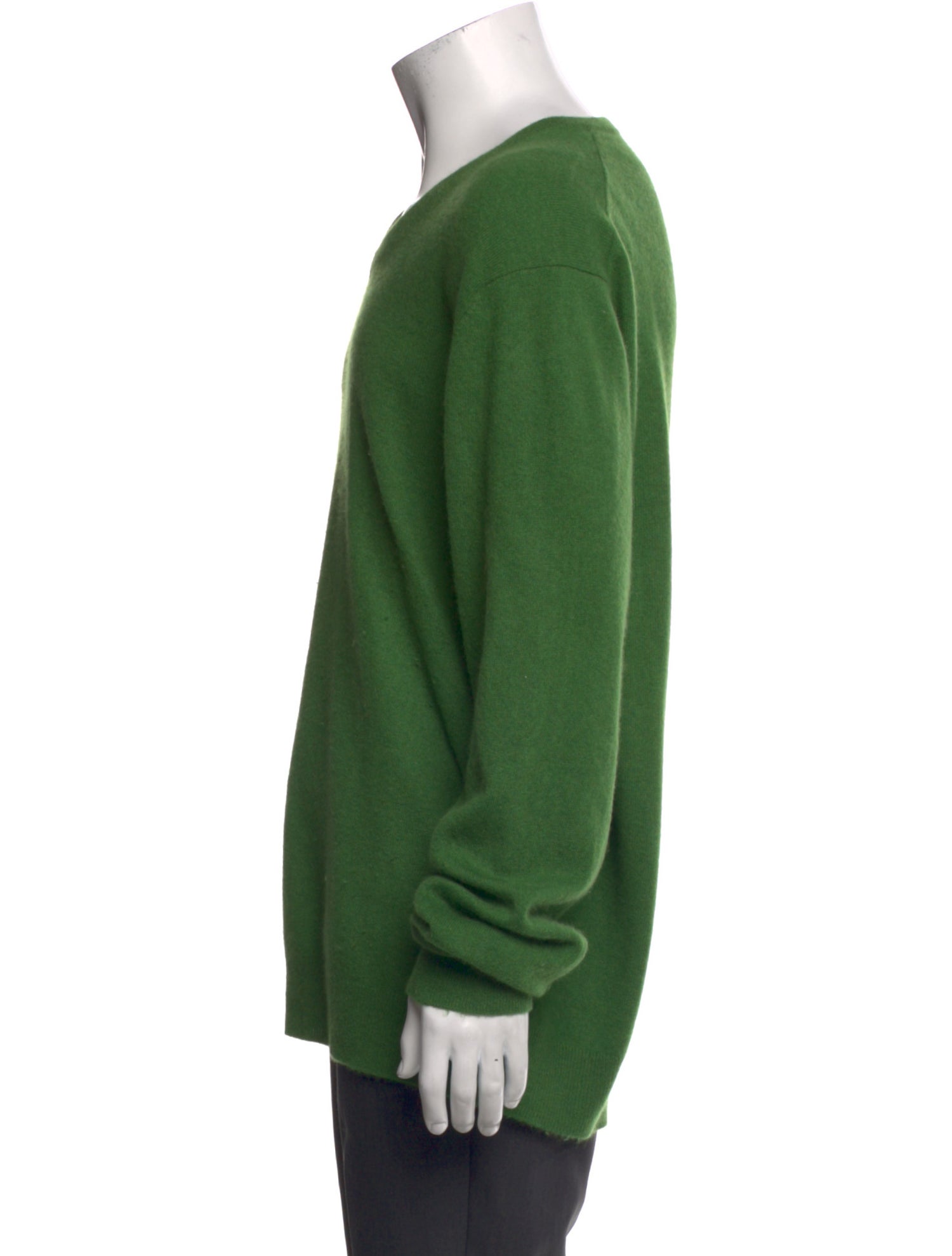 Neiman Marcus Cashmere V-Neck Pullover
