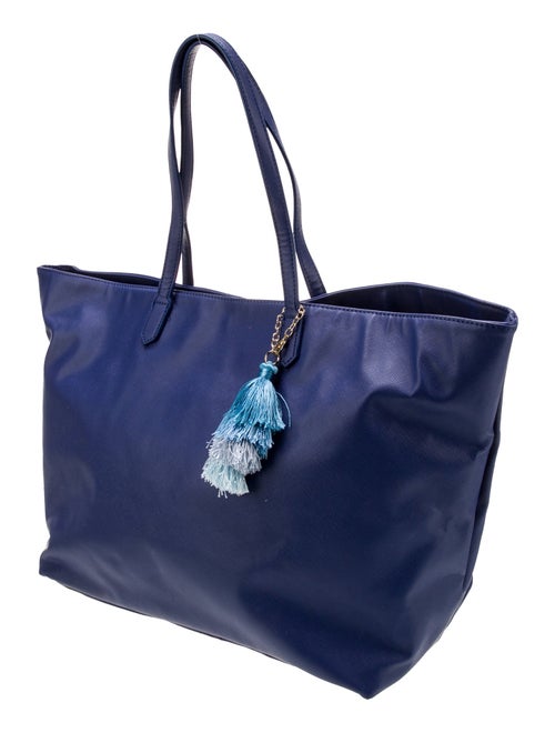 Neiman Marcus Saffiano Leather Tote