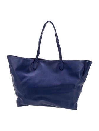 Neiman Marcus Saffiano Leather Tote