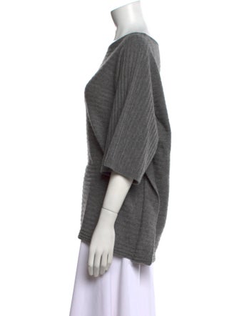 Neiman Marcus Cashmere Bateau Neckline Sweater