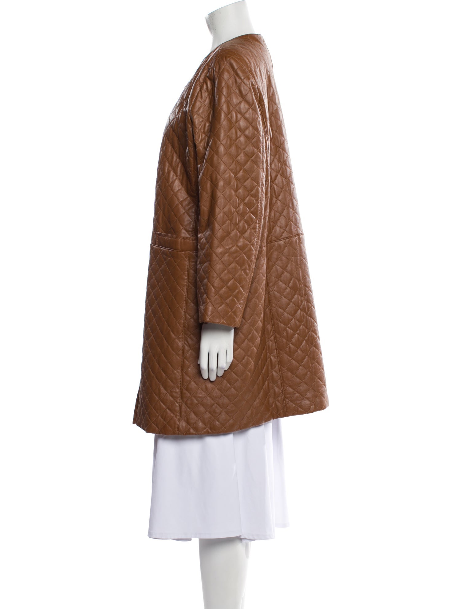 Neiman Marcus Leather Coat