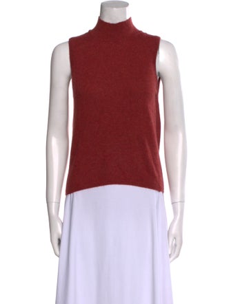 Neiman Marcus Cashmere Turtleneck Top