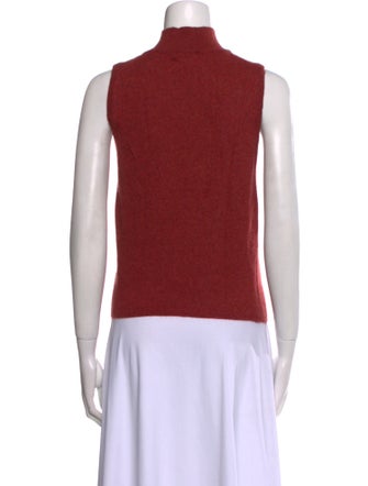 Neiman Marcus Cashmere Turtleneck Top