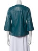 Neiman Marcus Leather Evening Jacket