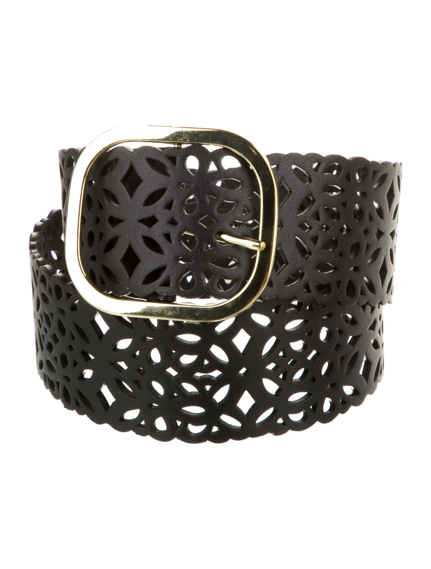 Neiman Marcus Wide Leather Belt