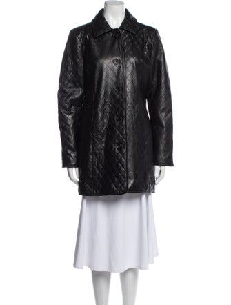 Neiman Marcus Leather Coat