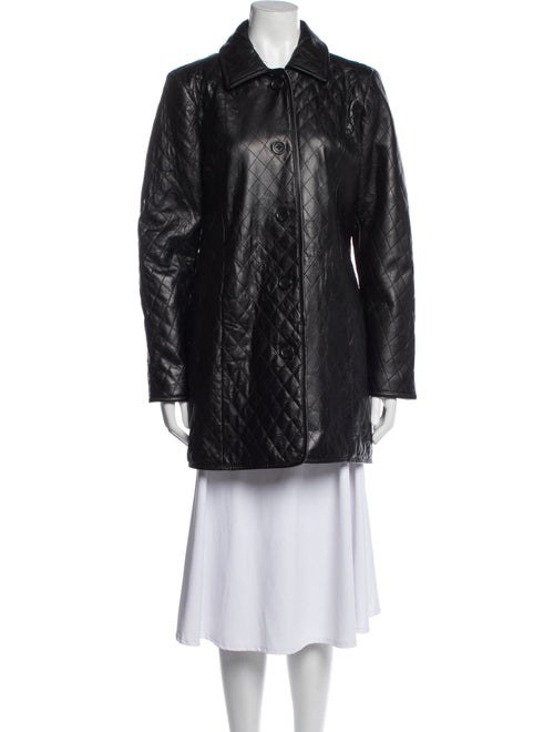 Neiman Marcus Leather Coat