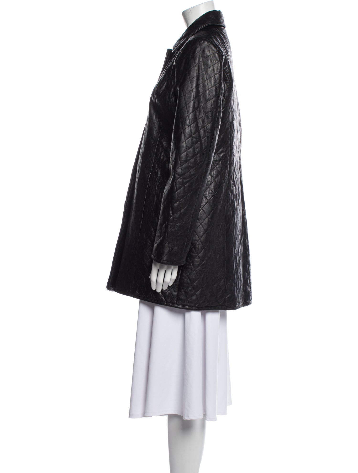 Neiman Marcus Leather Coat