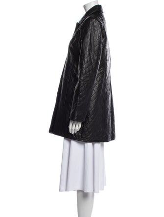 Neiman Marcus Leather Coat