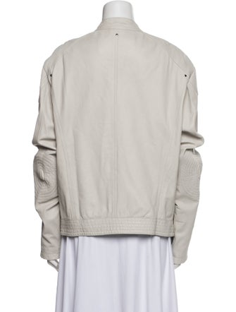 Neiman Marcus Leather Utility Jacket