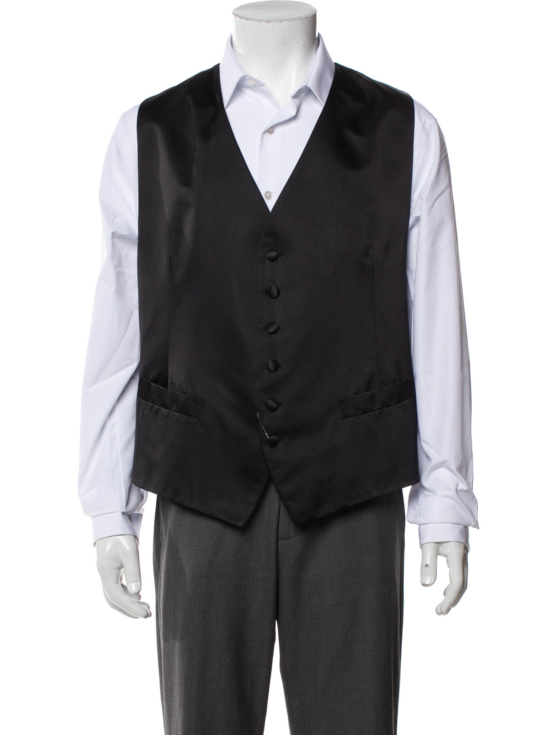 Neiman Marcus Silk Suit Vest