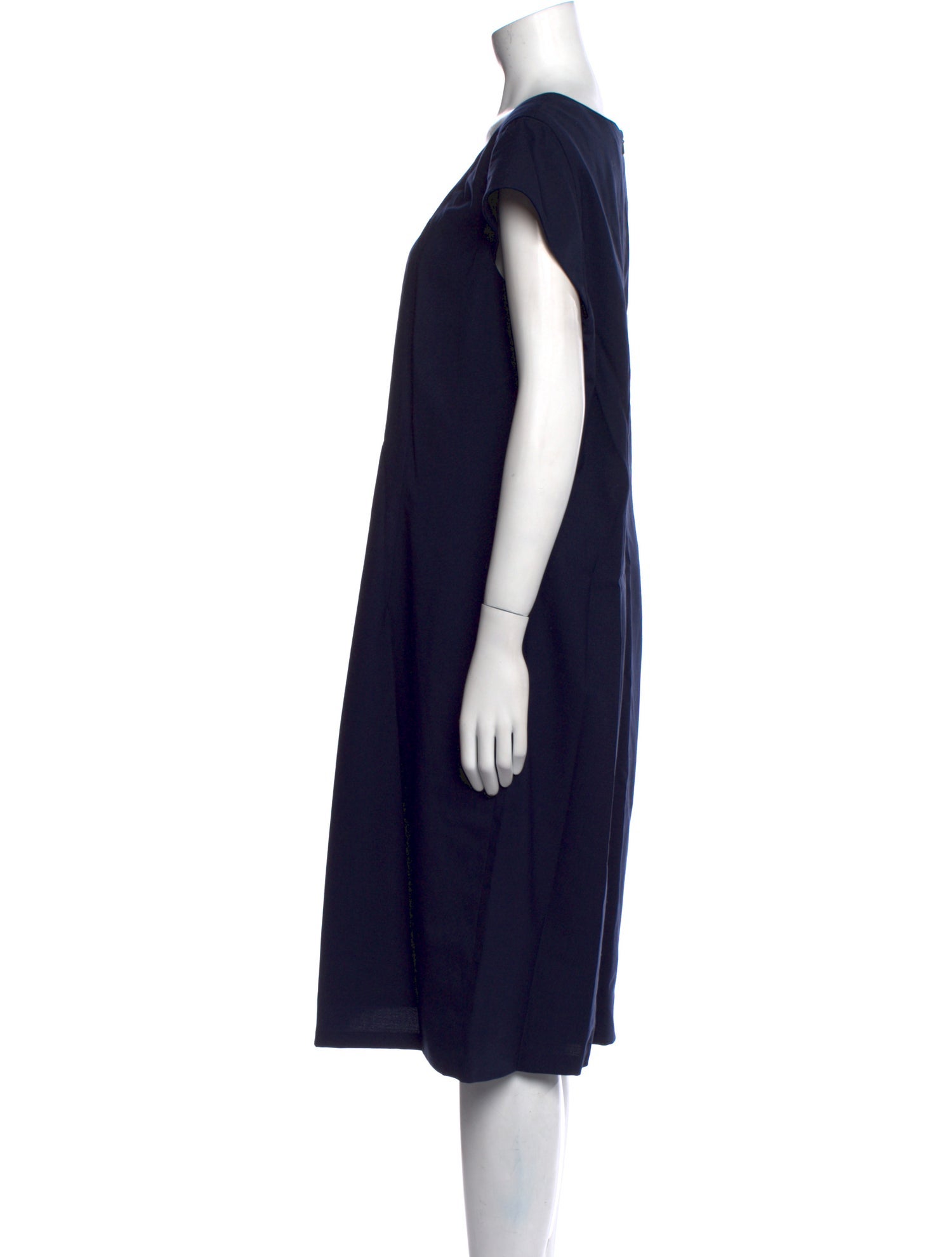 Neiman Marcus Wool Knee-Length Dress