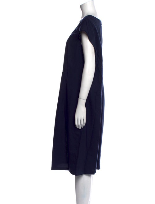 Neiman Marcus Wool Knee-Length Dress