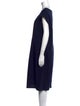 Neiman Marcus Wool Knee-Length Dress