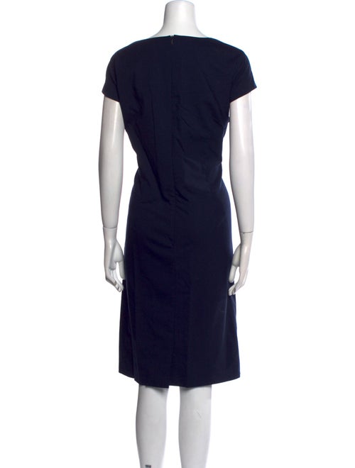Neiman Marcus Wool Knee-Length Dress