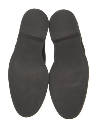 Neiman Marcus Suede Dress Loafers