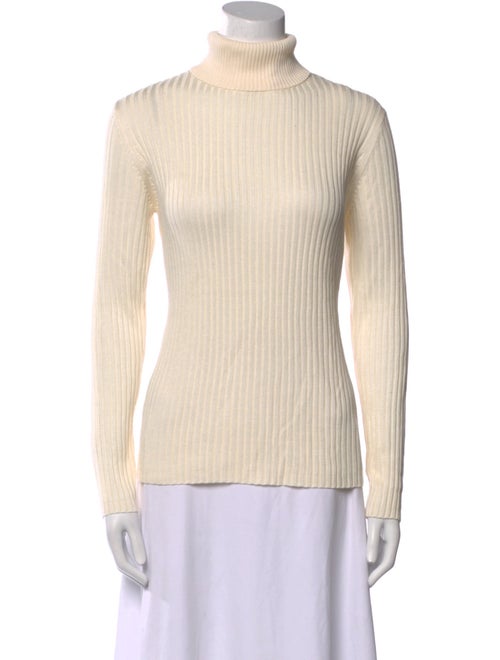 Neiman Marcus Silk Turtleneck Top