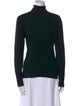 Neiman Marcus Silk Turtleneck Sweatshirt