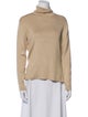 Neiman Marcus Silk Turtleneck Sweatshirt