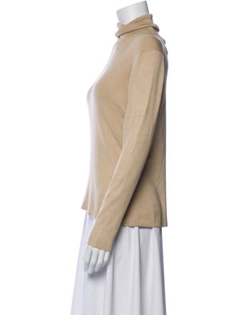 Neiman Marcus Silk Turtleneck Sweatshirt
