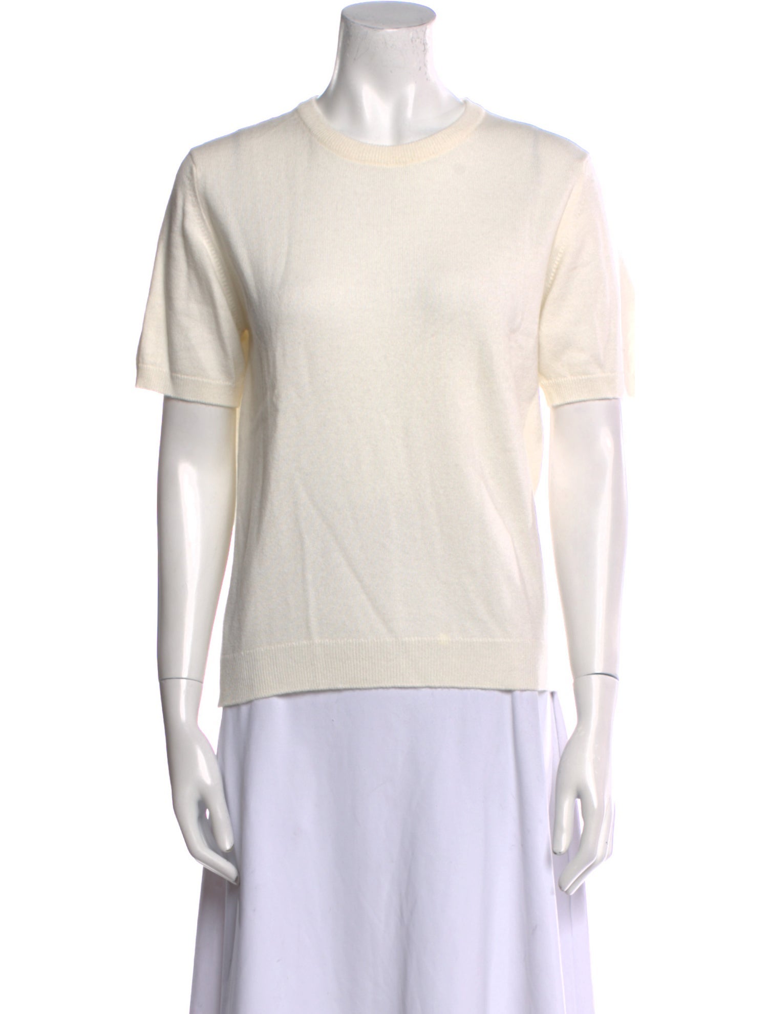 Neiman Marcus Cashmere Crew Neck Sweater
