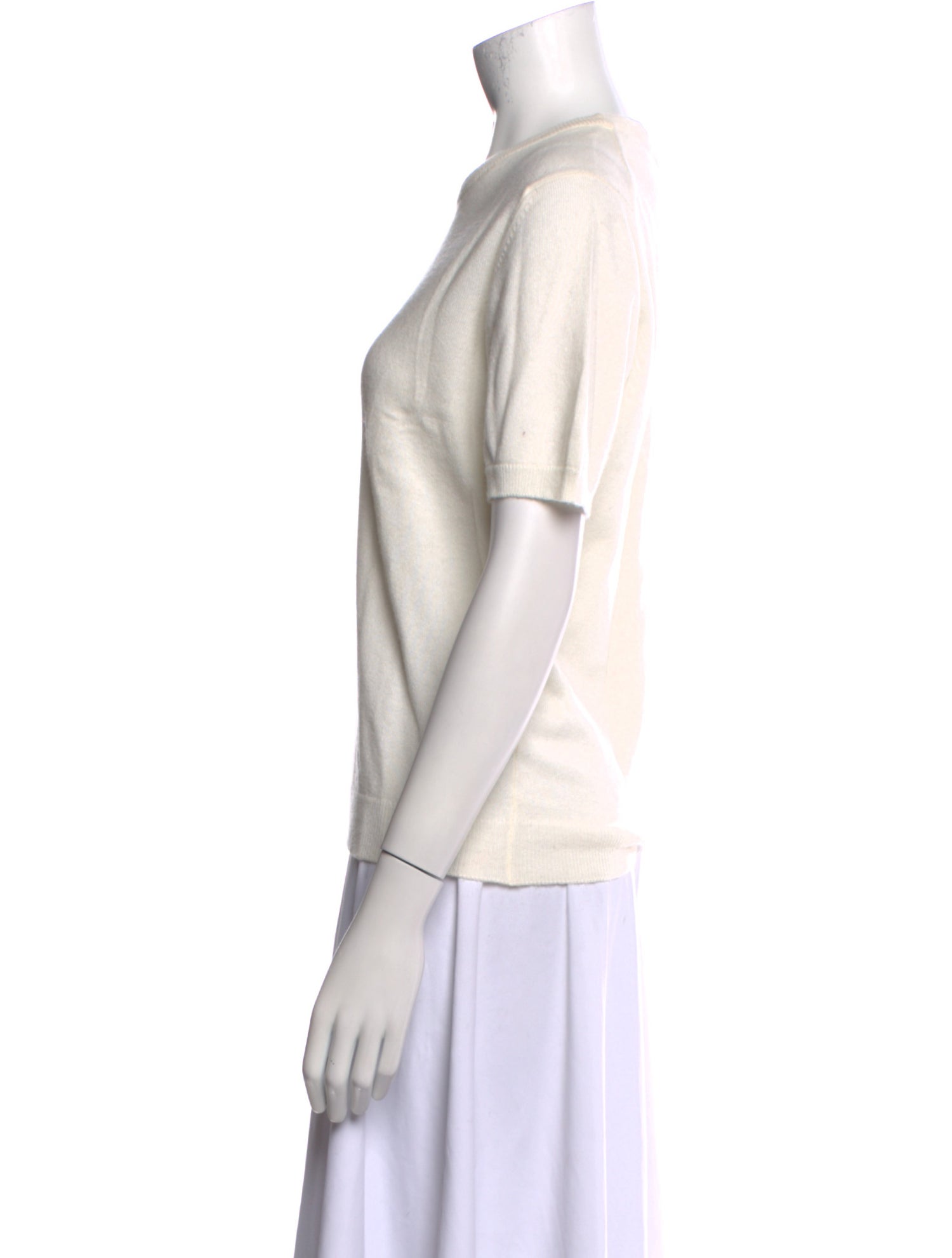 Neiman Marcus Cashmere Crew Neck Sweater