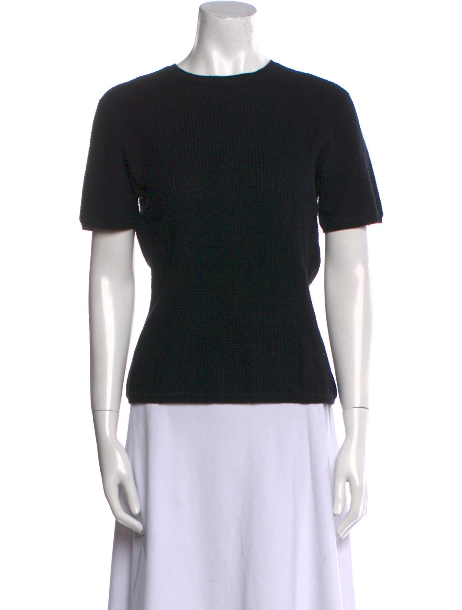 Neiman Marcus Cashmere Crew Neck Sweater