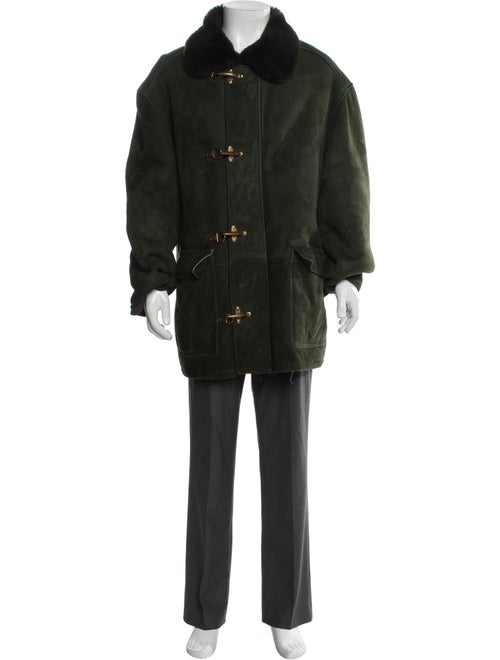 Neiman Marcus Lambskin Parka