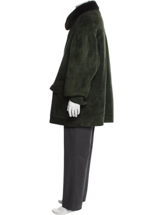 Neiman Marcus Lambskin Parka