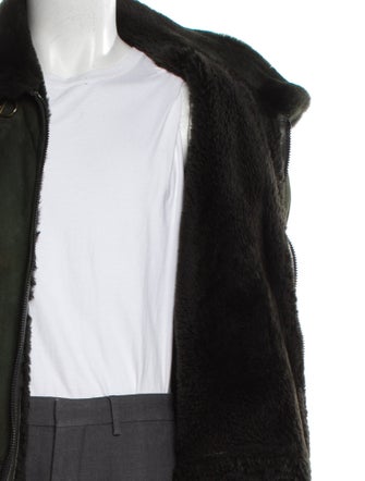 Neiman Marcus Lambskin Parka