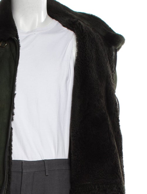 Neiman Marcus Lambskin Parka