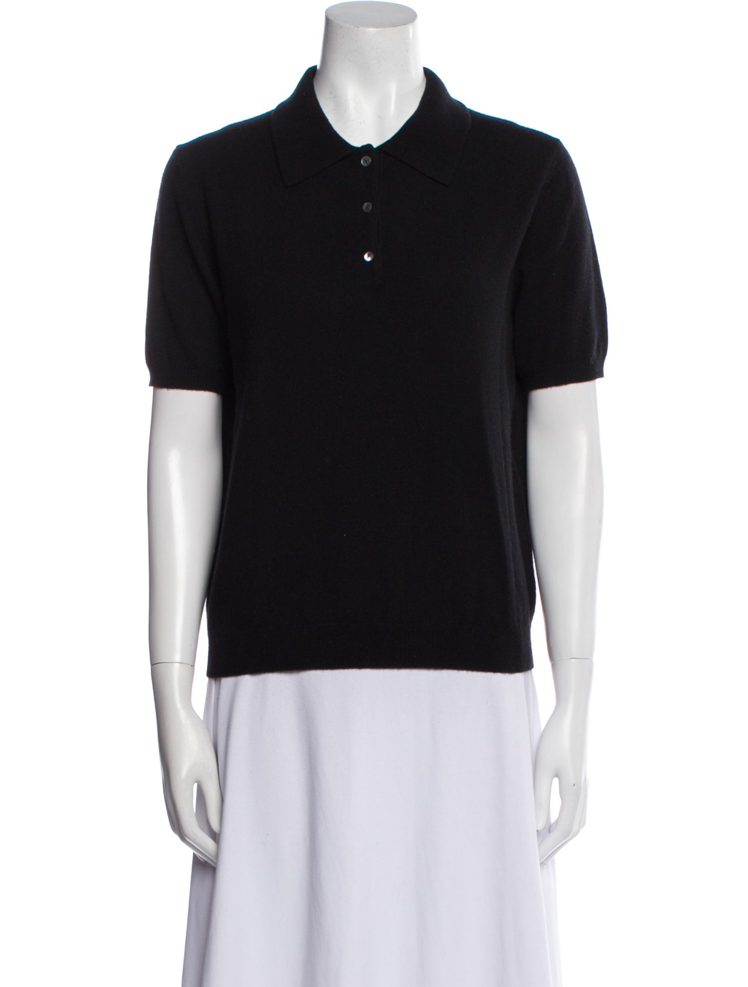 Neiman Marcus Cashmere Short Sleeve Polo w/ Tags