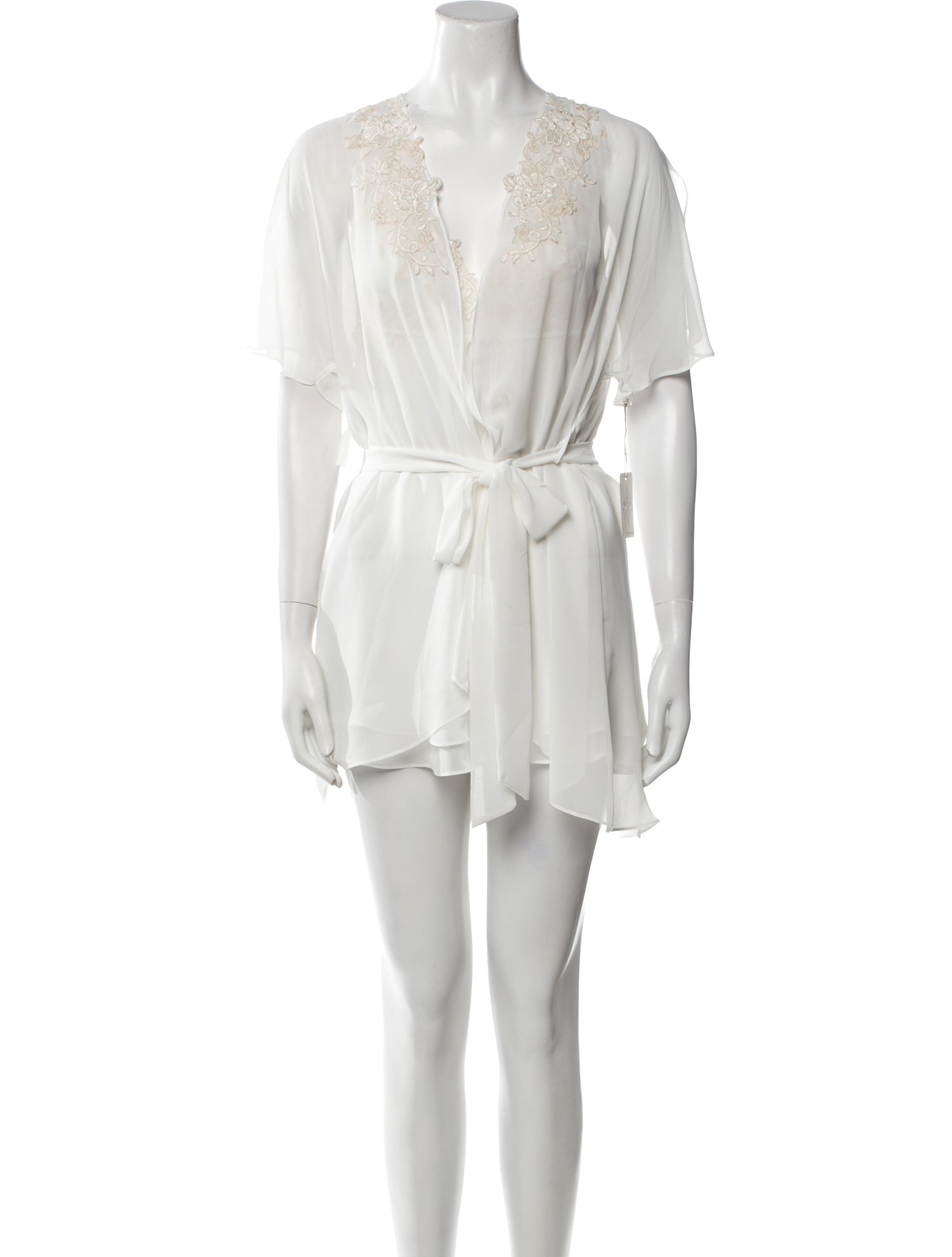 Neiman Marcus Beaded Accents Nightgown w/ Tags